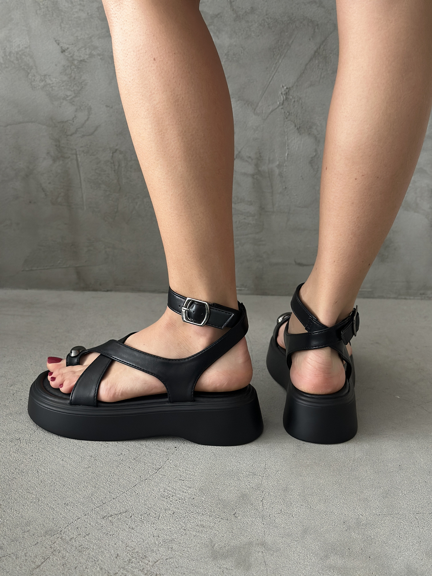 Босоножки женские экокожа