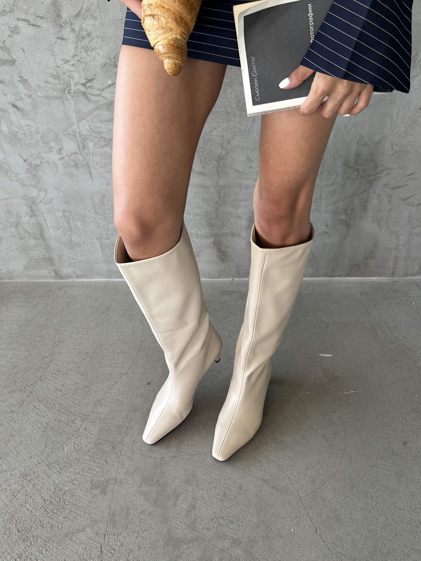 Сапоги женские экокожа