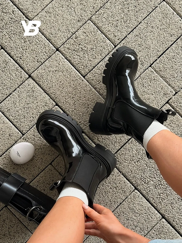 Ботинки женские экокожа