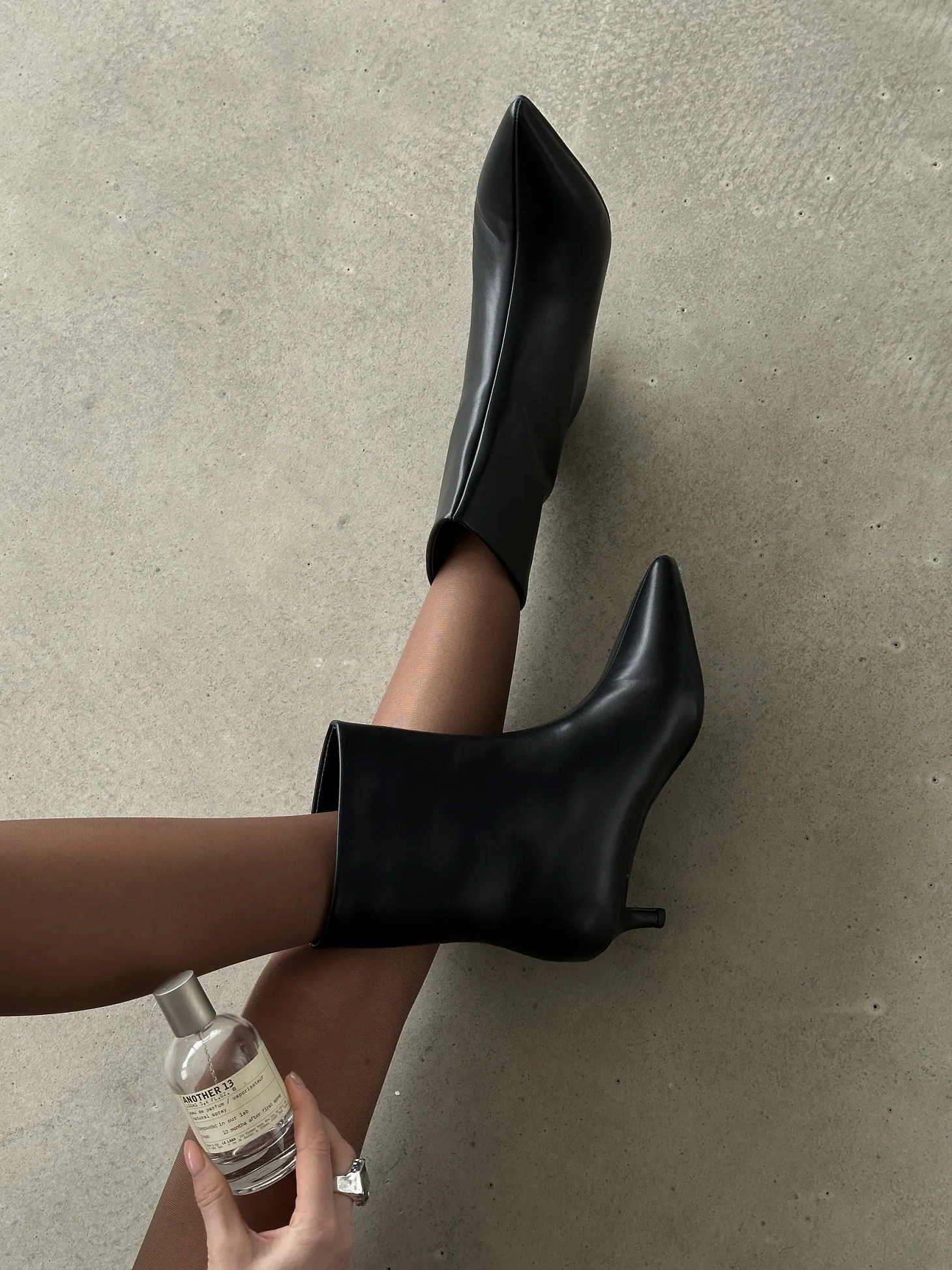 Ботильоны женские экокожа