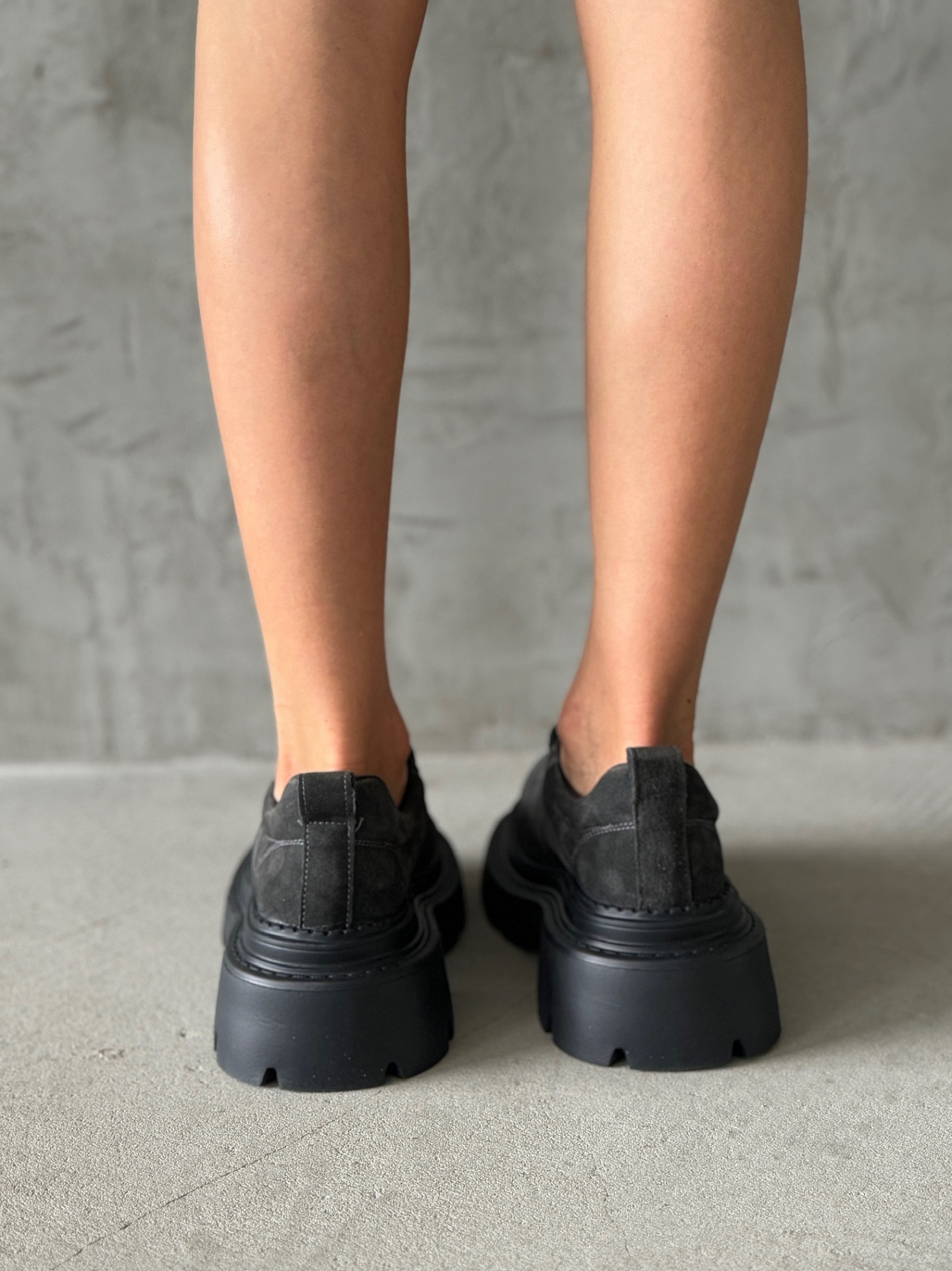 Ботинки женские натуральная замша