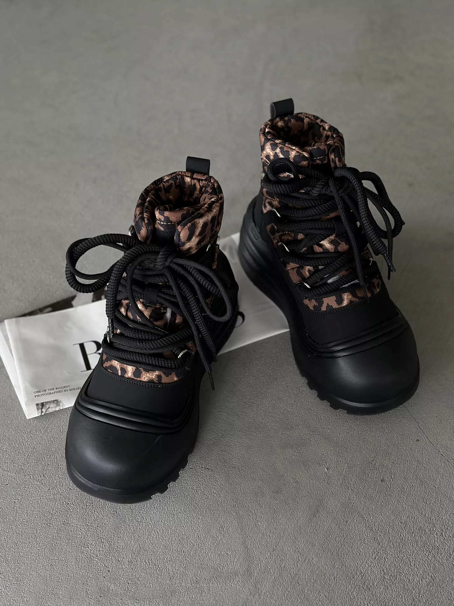 Дутики женские текстиль шерсть