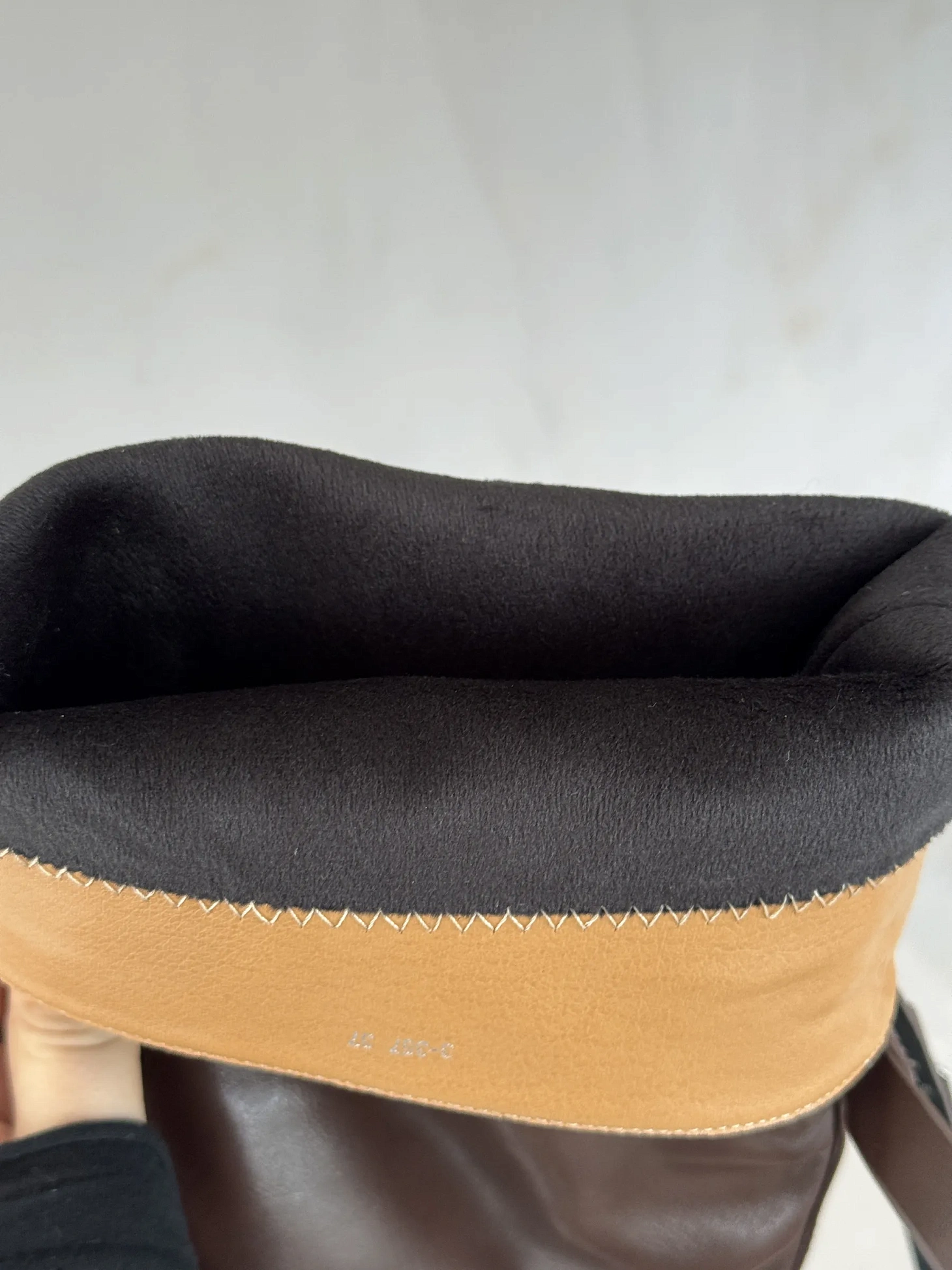 Сапоги женские экокожа еврошерсть