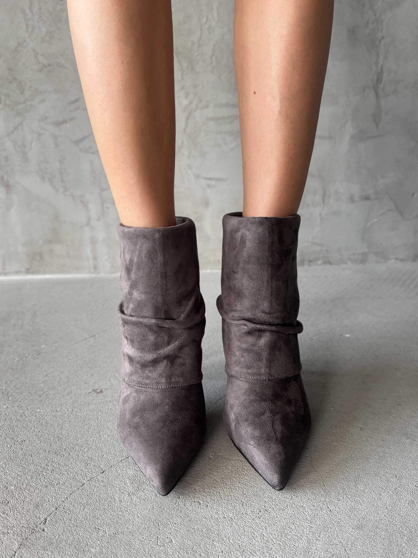 Ботильоны женские текстиль