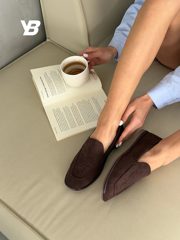 Лоферы на тонкой подошве