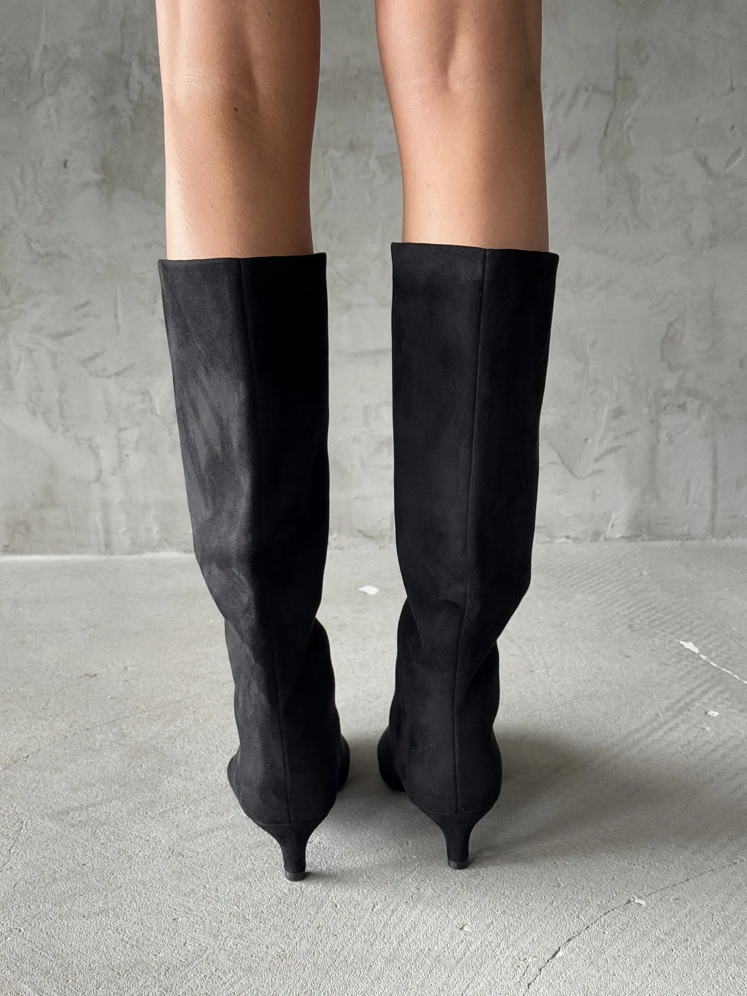 Сапоги женские текстиль