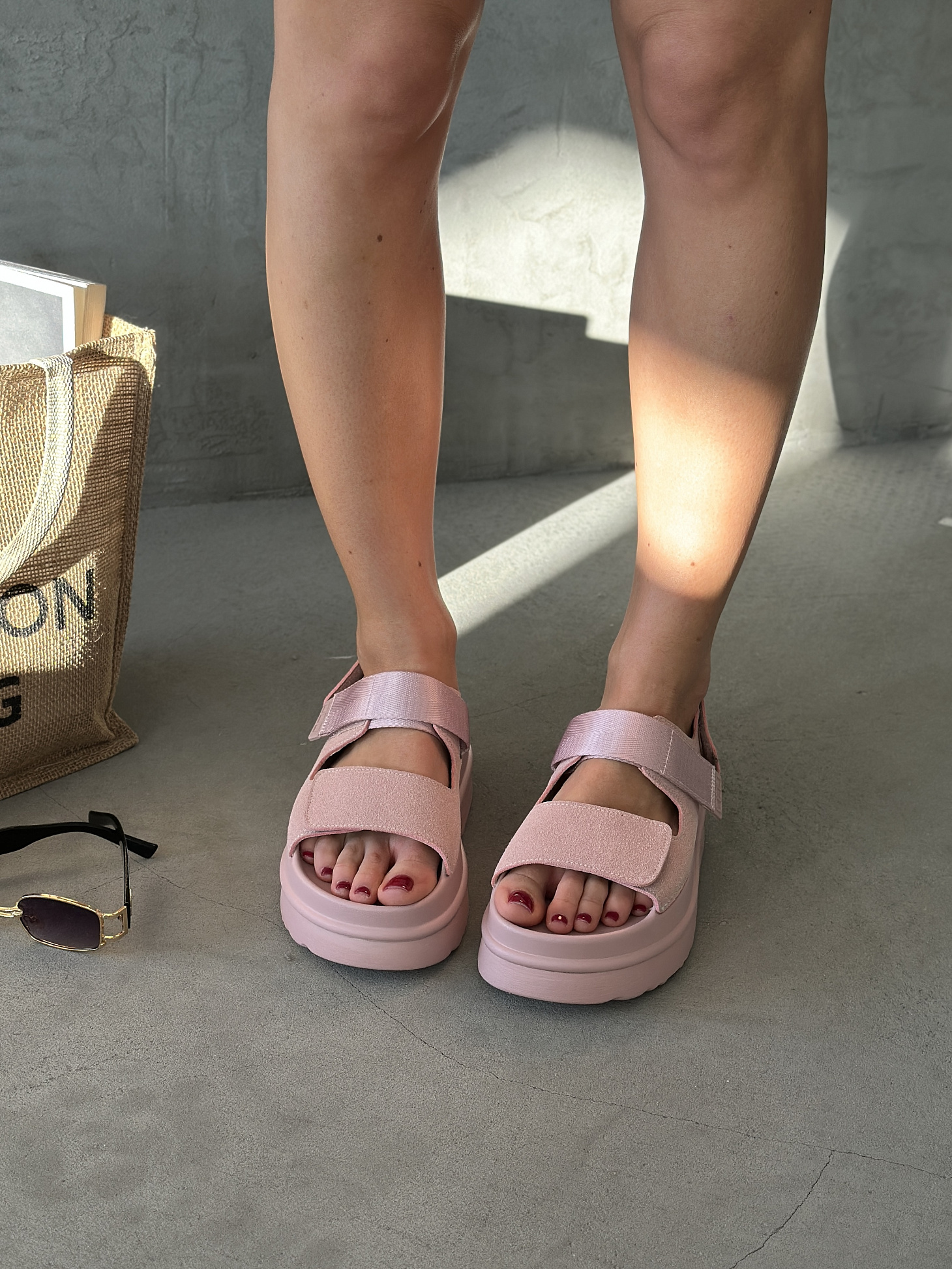 Босоножки женские экокожа