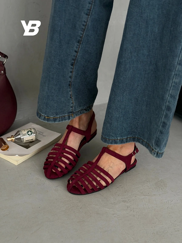 Летние босоножки женские с закрытым носом