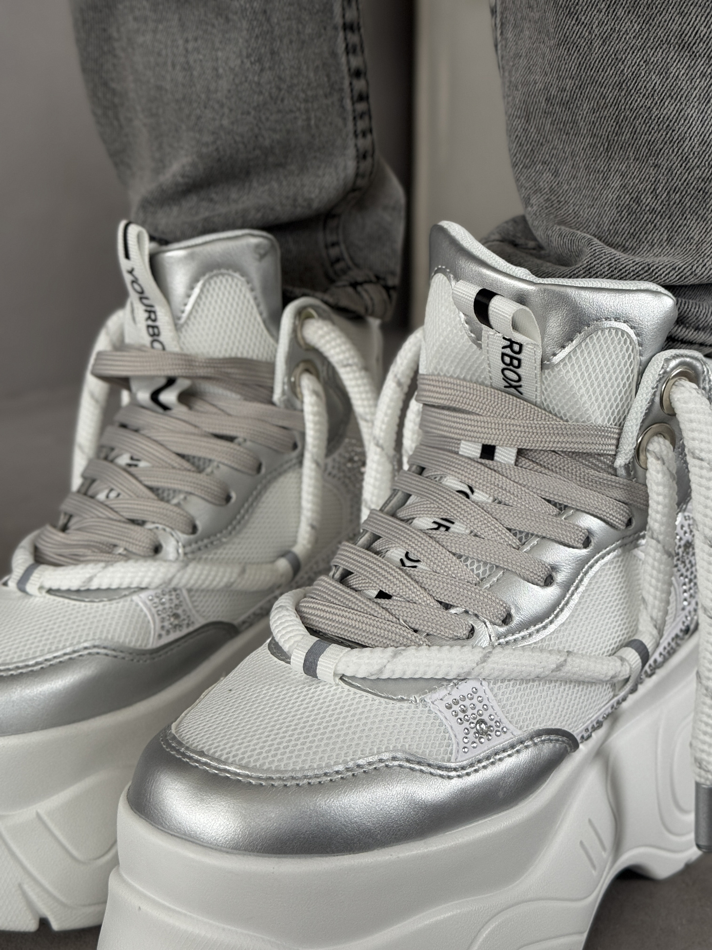 Ботинки женские экокожа