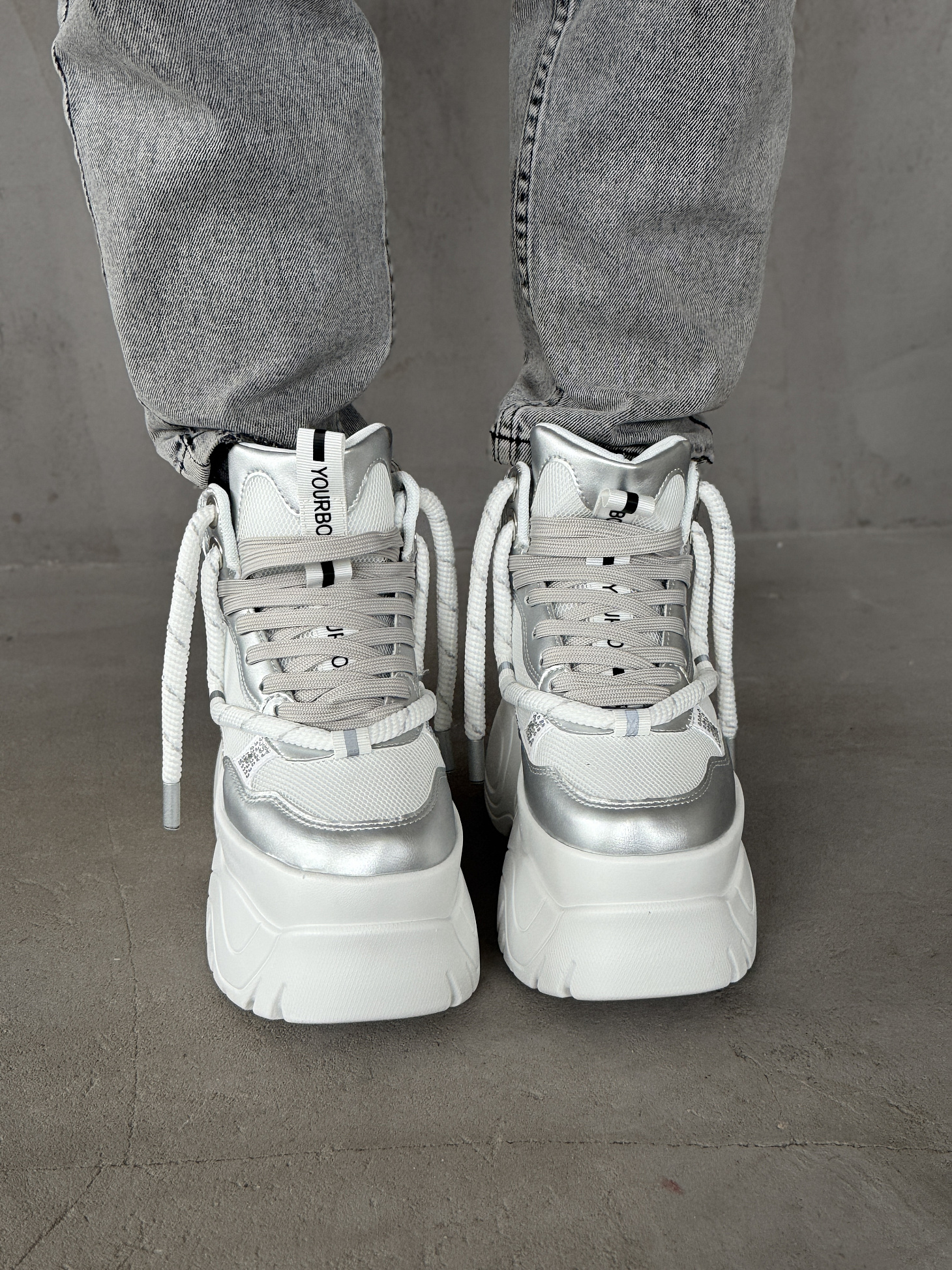 Ботинки женские экокожа