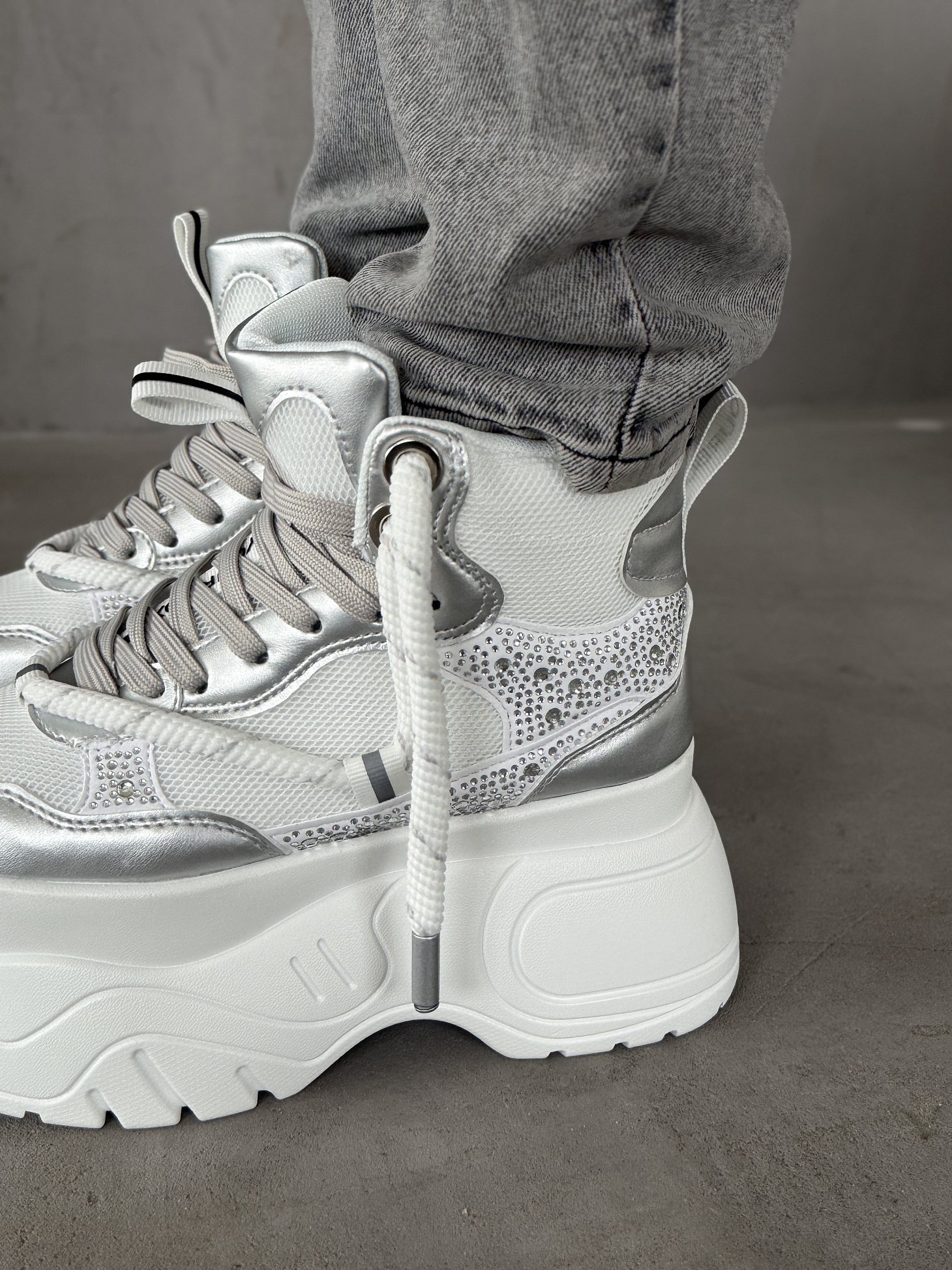 Ботинки женские экокожа