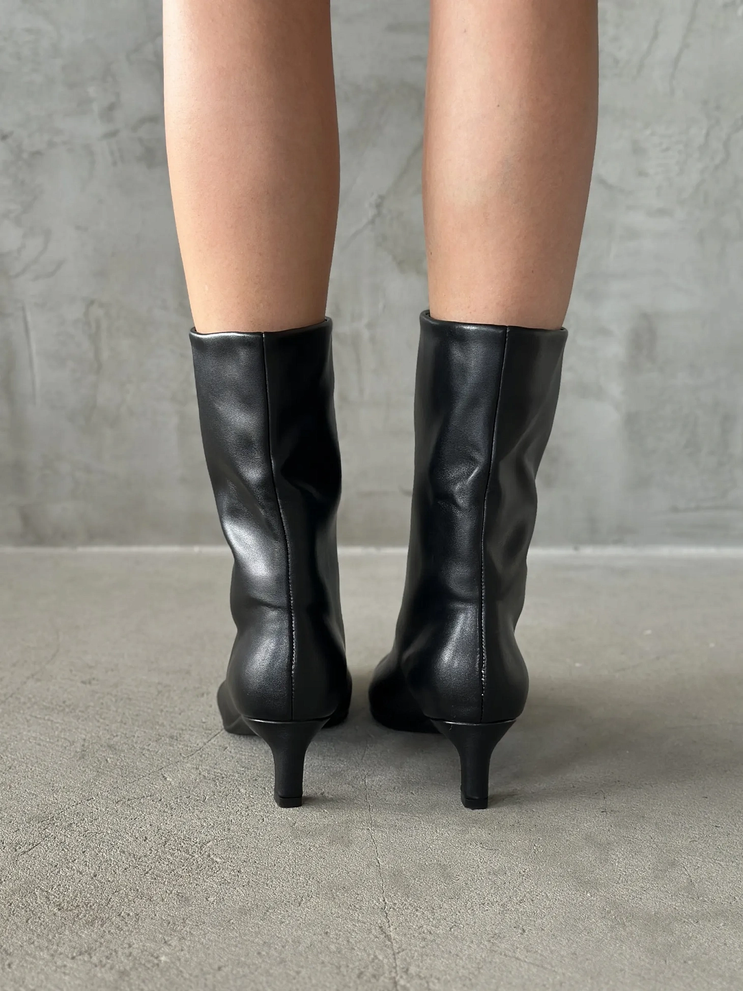 Ботильоны женские экокожа