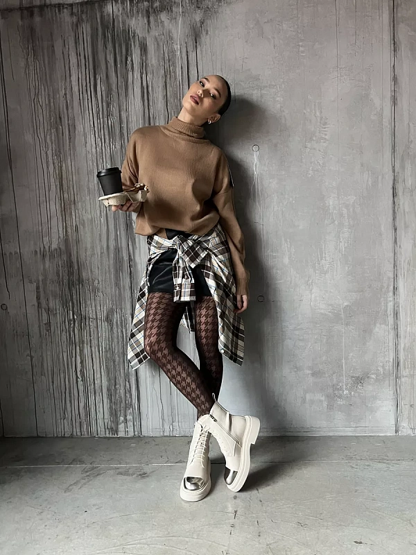 Ботинки женские экокожа