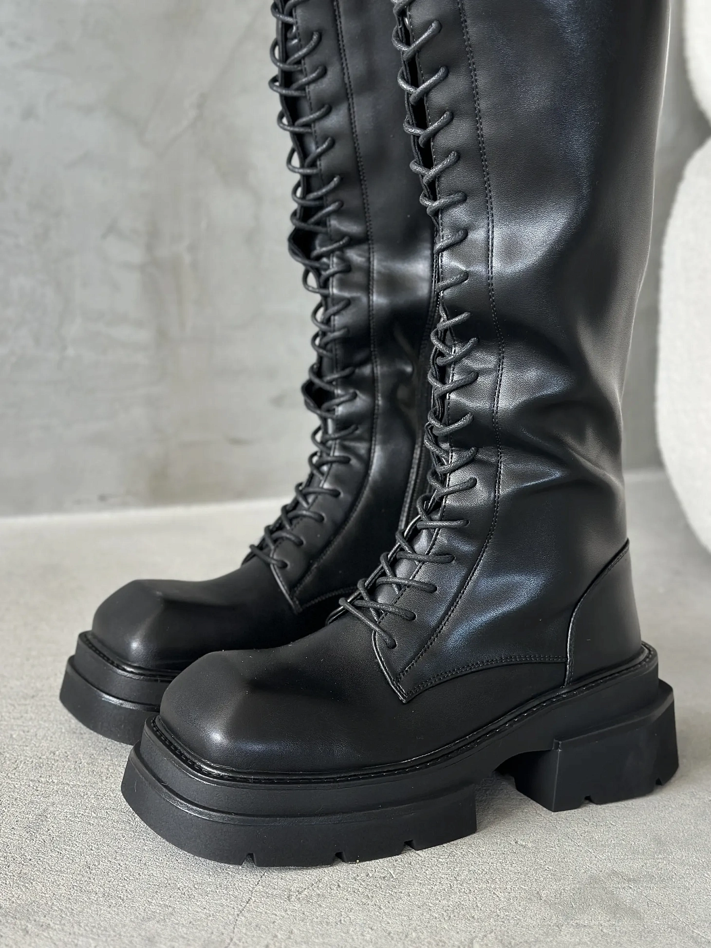 Сапоги женские экокожа