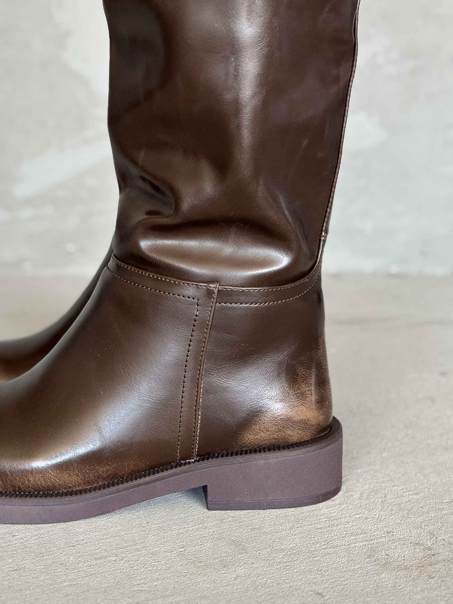 Сапоги женские экокожа шерсть