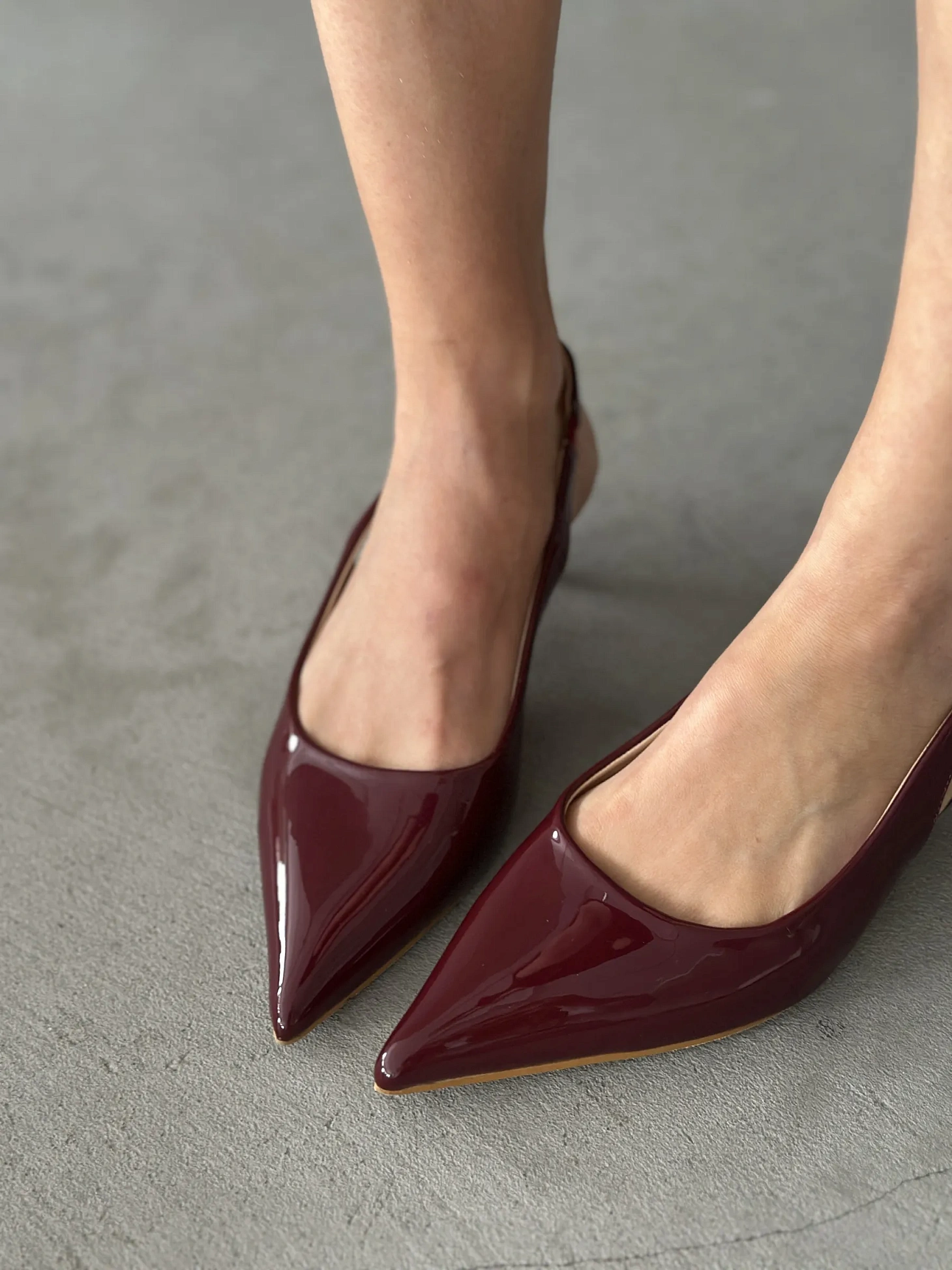 Туфли женские экокожа лак