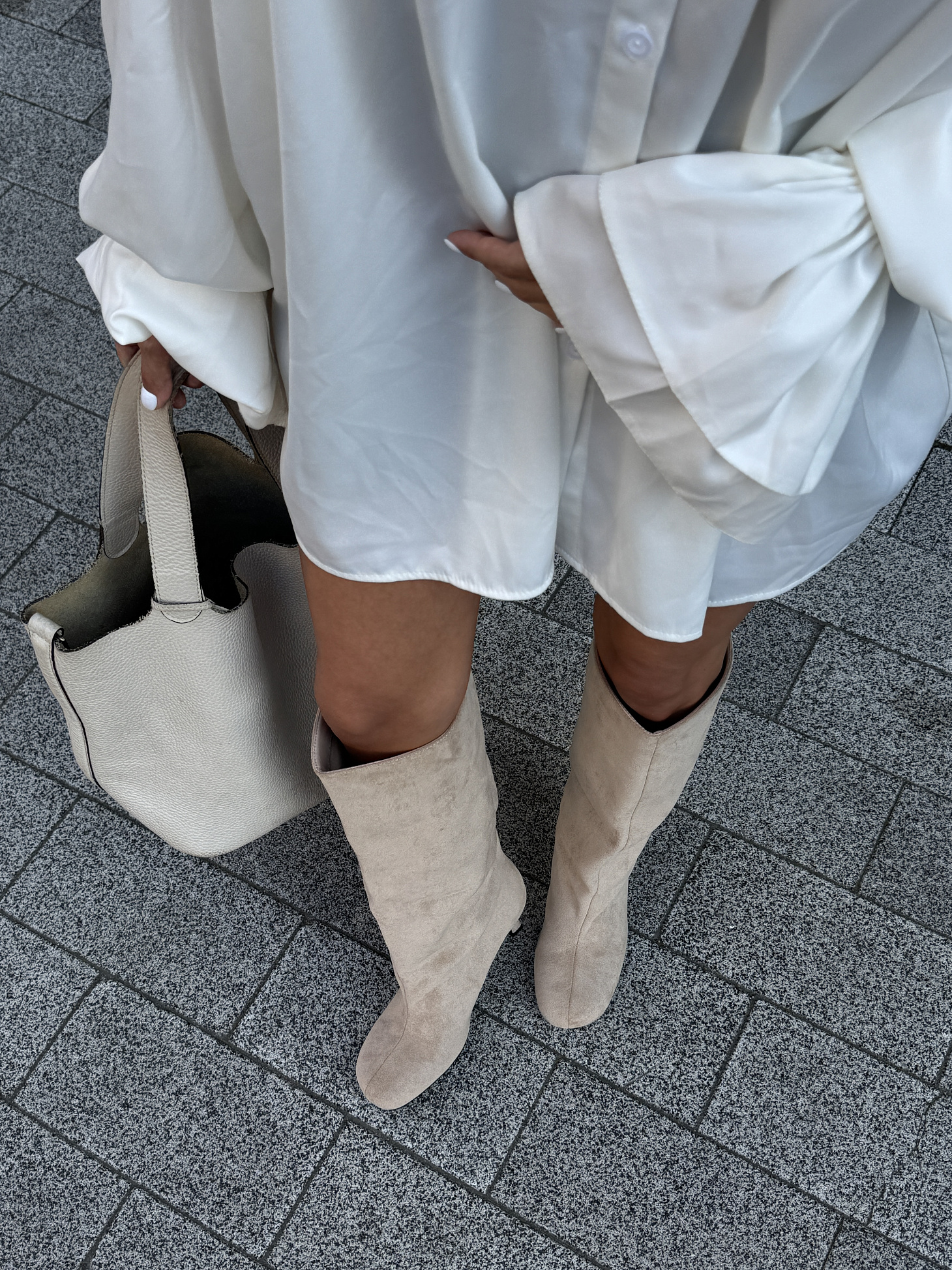 Сапоги женские текстиль